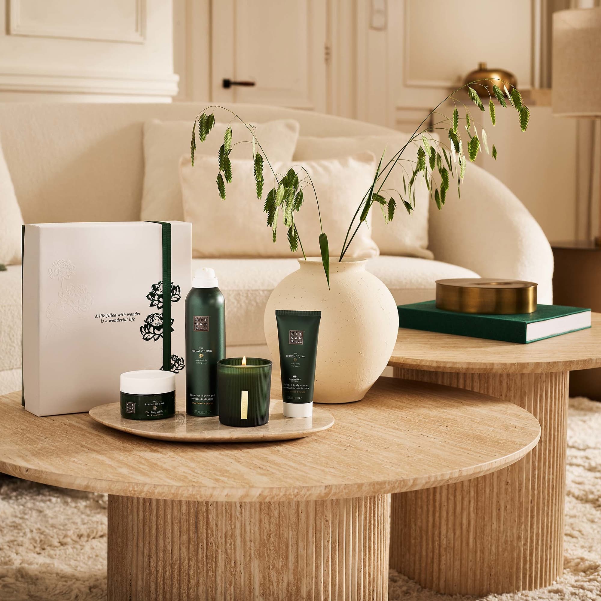 RITUALS The Ritual of Jing Lotus Flower & Jujube Bath & Body Medium Gift Set (Worth £50.90) — view 4